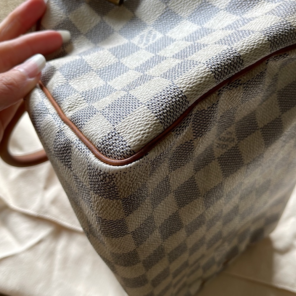 Louis Vuitton Authentic Damier Azur Speedy 25 - Picture 8 of 16